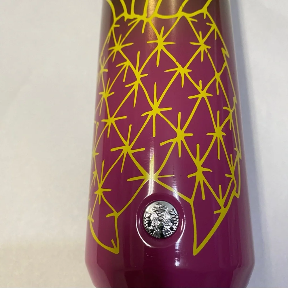 Starbucks Pineapple Hawaii Collection Vacuum Insulated Travel Thermos Tumbler